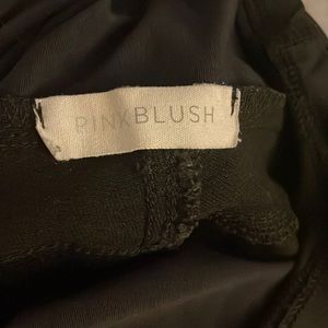 Pink blush maternity jeans